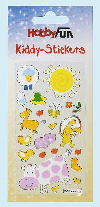 Kiddy Stickers bunt, Tiere ( III )